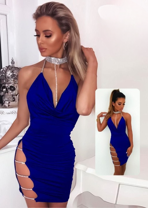 قميص نوم نسائي لانجيري من خامة ليكرا زبدة مزين بأسترس لامع – تصميم أنثوي جذاب ومريح – مقاس فري سايز من 55 حتى 80 كجم